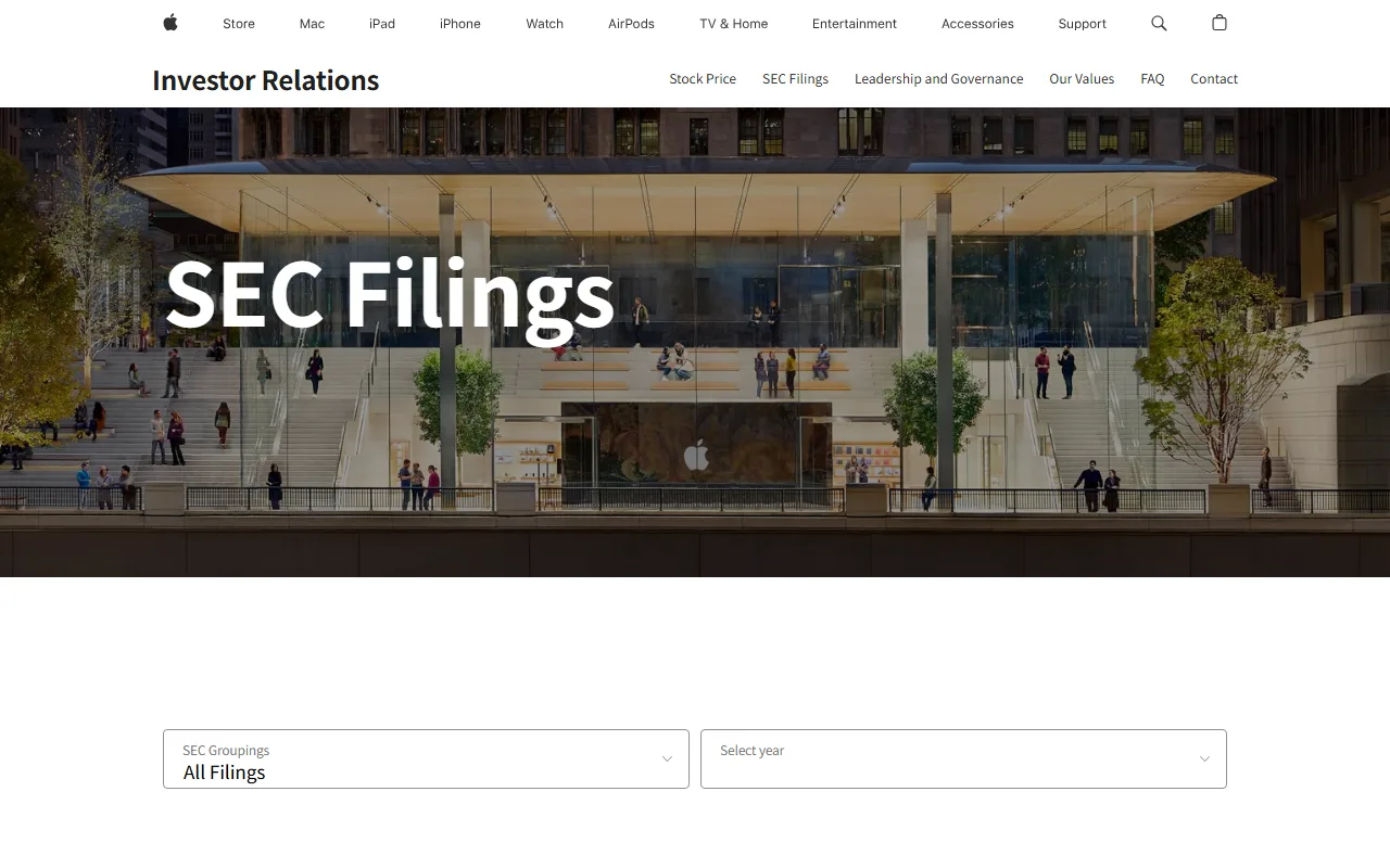 SEC EDGAR Company Filings